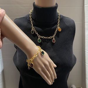 Vintage necklace and bracelet set